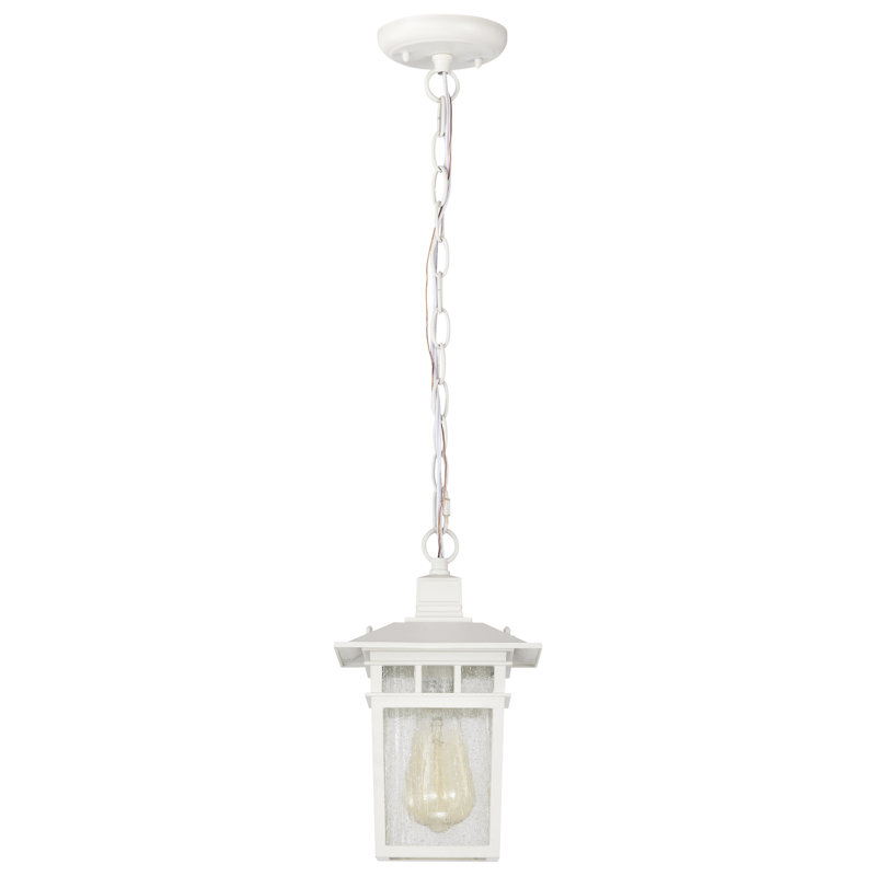 Valeri Outdoor Hanging Lantern, White
