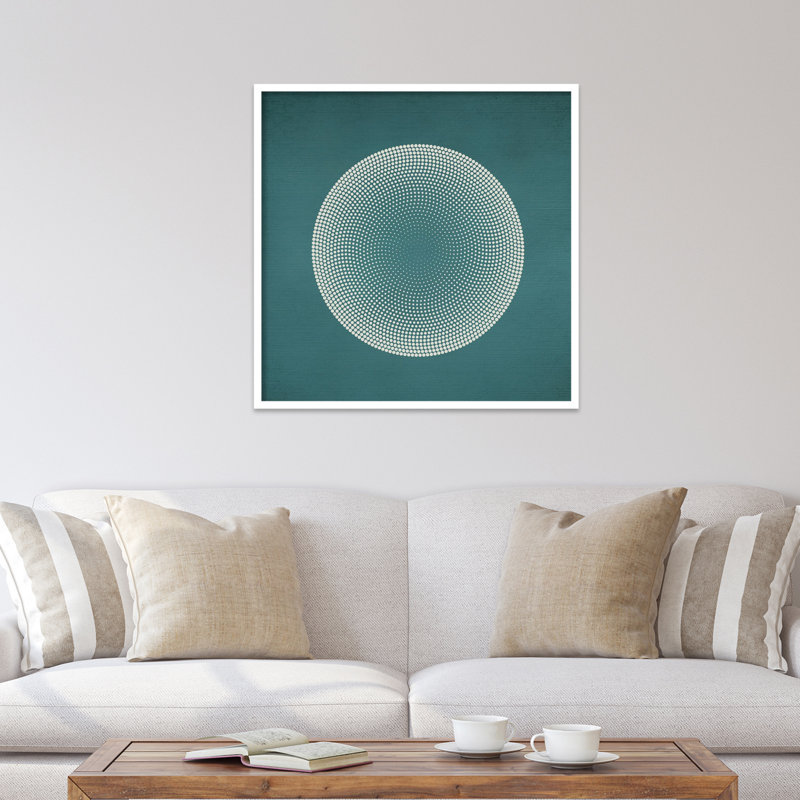 Circles by Incado, 33" H x 33" W x 1" D, White