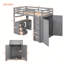 Lit mezzanine avec tiroirs, bureau et garde-robe-1969789866
