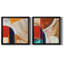 Blue Orange I Blue Orange I - ensemble de 2 cadres photo-948632054-946958469-948632053