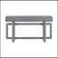 Console élégante avec trois tiroirs, table d'entrée très longue pour vestibule, couloir, salon, vestibule, couloir-118038935