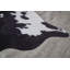 Noir/blanc Tapis décoratif