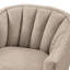 Fauteuil d'appoint pivotant à jupe Coastal