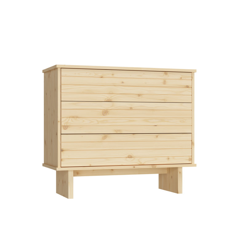 Kommo dresser with 3 drawers. Scandinavian design, made in Europe, FSC certified wood.