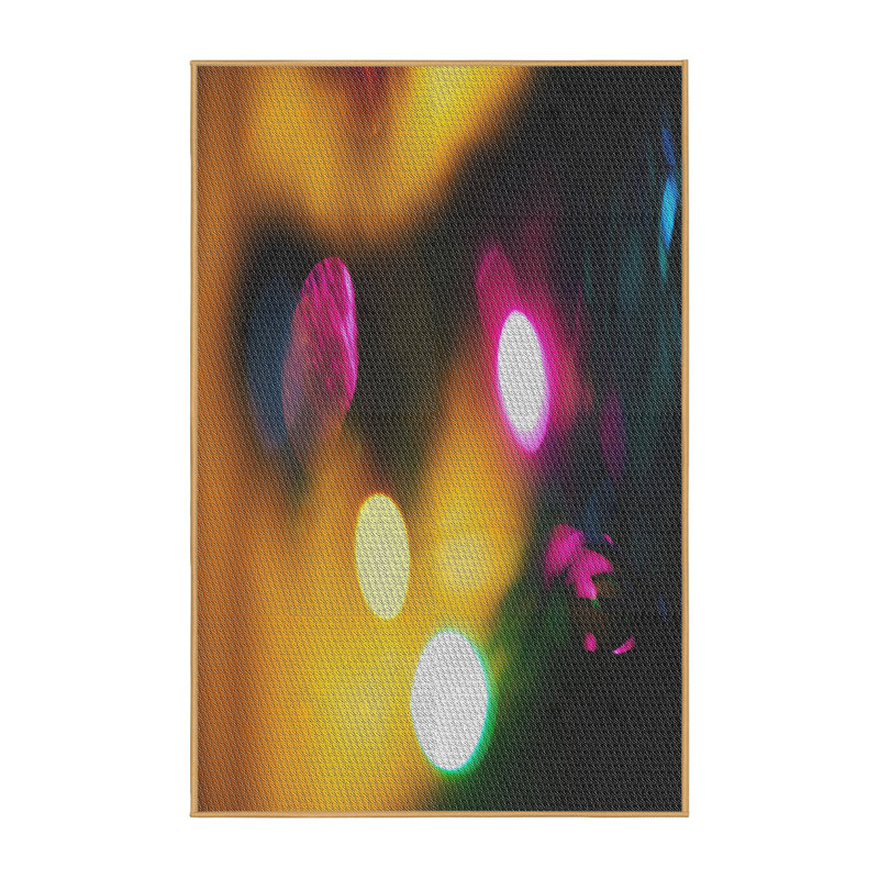 Tapis jaune Anthonette, Rectangle 5 pi x 8 pi