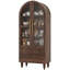 Armoire de rangement Retro Arch - grande capacité, 2 tiroirs, quincaillerie dorée-1909340174