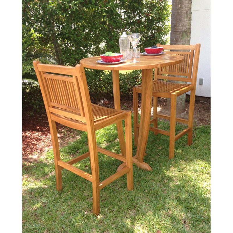 Kace Teak Outdoor Stool