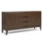 Harper Solid Hardwood Sideboard Buffet in Walnut Brown