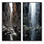 «Canyon Photo Eroded Beauty» «Canyon Photo Eroded Beauty», 2 pièces-2104774790-2104774789