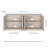 Alston 68" Wide Rectangular Buffet Table-1170431459