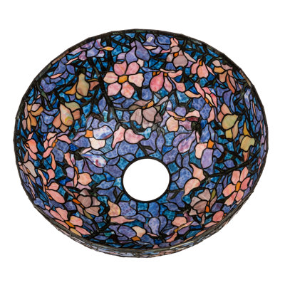 26"W Tiffany Magnolia Shade