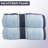 2-Piece Towel Set - 35x70in Extra Large Bath Towels - 500 GSM 100% Cotton Bathroom Accessories - Absorbent Bath Sheets for Shower, Gym, Spa, and Dorm Room by Lavish Home (Navy Blue)-1906877827