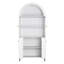 Armoire de dôme en bois aggloméré d'inspiration technique moderne-556594904
