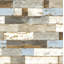 Rouleau de papier peint autocollant de style déclin L 18 pi x l 20,5 po Dayanara