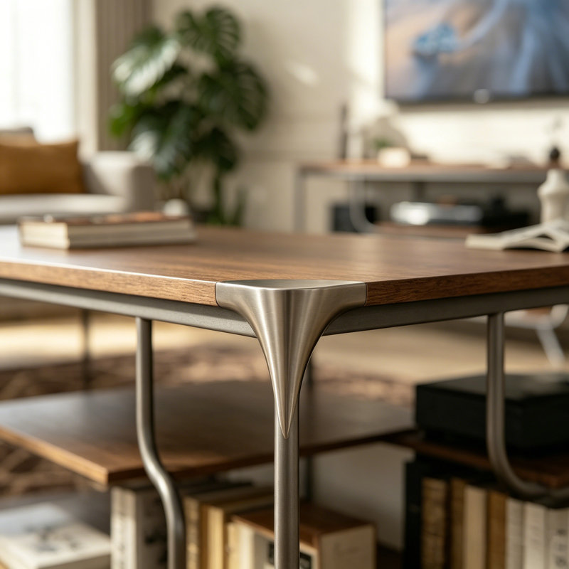 Table d'entrée polyvalente avec plusieurs tablettes