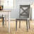 Kenia 18'' H Pine Solid Wood Side Chair