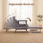 Chaise longue inclinable à deux accoudoirs Lippi-2001128199