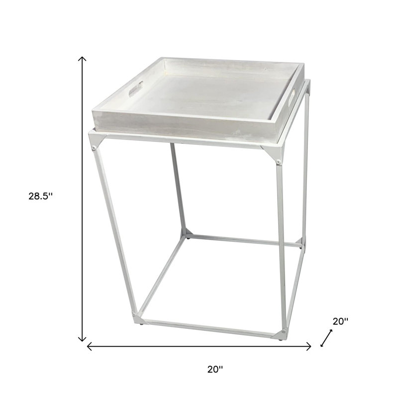 Table de bout carrée 29 po