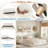 Modern Upholstered Bed With Comfortable Headboard, Embedded Design And Wood Legs-1789738537
