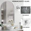 Kolodny Aluminum Arch Wall Mirror-1454093350-1454093351