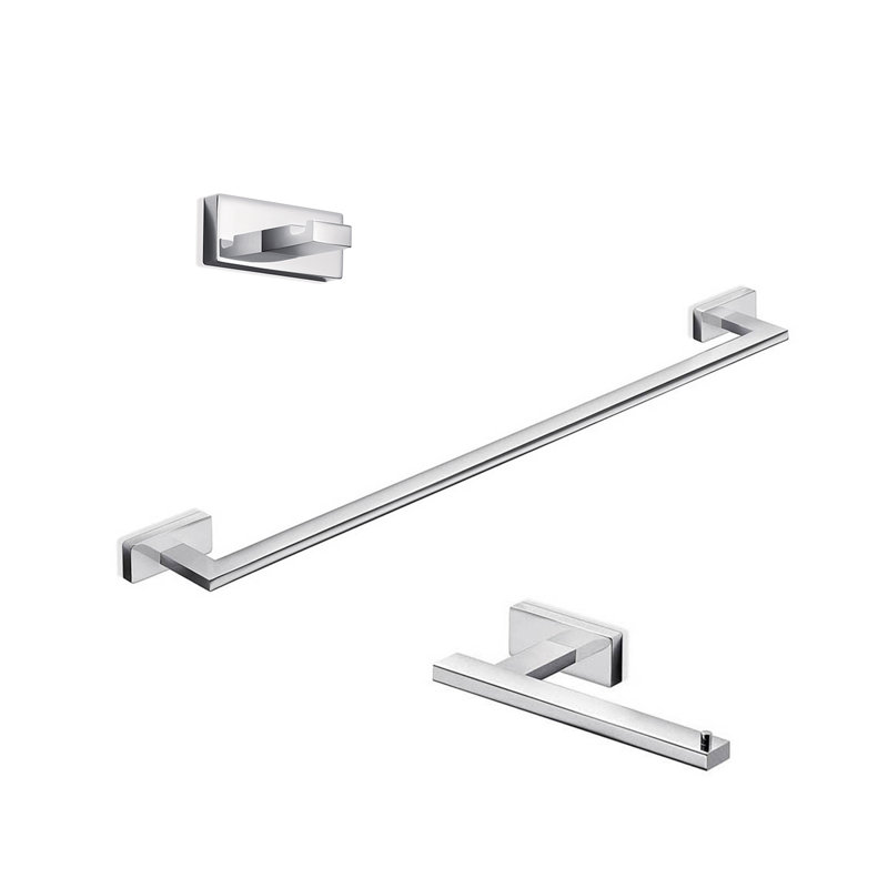 Lea 3 Piece Bathroom Hardware Set