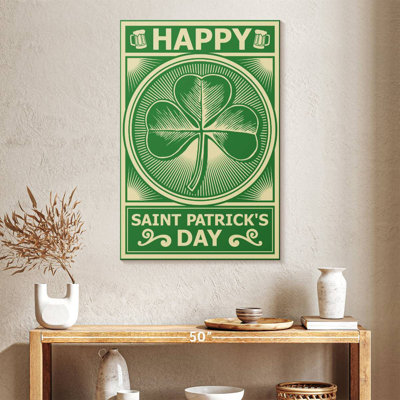 «Lelend Happy St. Patrick's Day» rétro