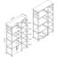 Nekko 55.39cm W Metal Shelving Unit-1410949800