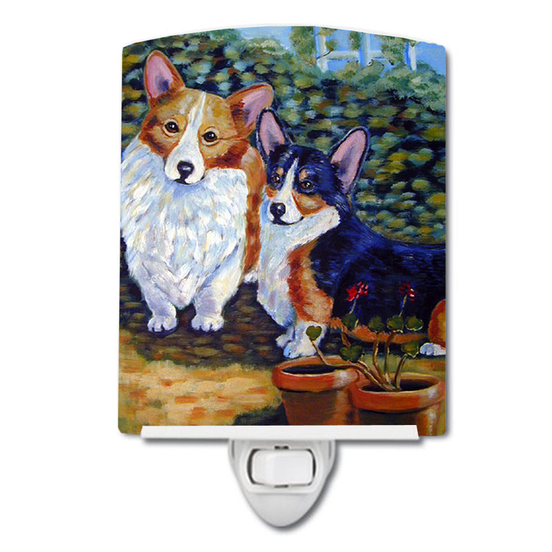 Veilleuse Cardigan and Pembroke Corgi