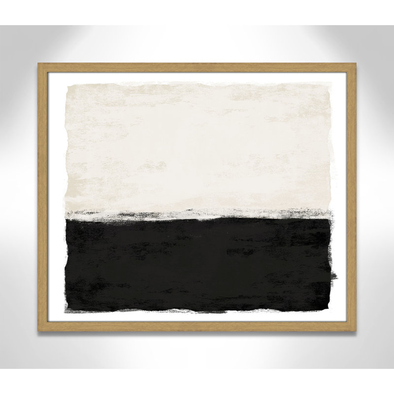 Midnight II - Landscape Version Print par Natalie Carpentieri, L 25,5 po x H 21,5 po, Grain de bois naturel
