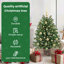 95cm H Lighted Artificial Christmas Tree