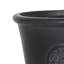 Rustic Style Rolled Rim Wide Vase Planter-87131648-87131654