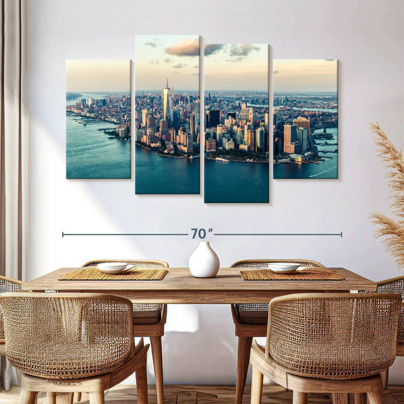 Ny city of dreams Sireci, H 42 po x l 68 po