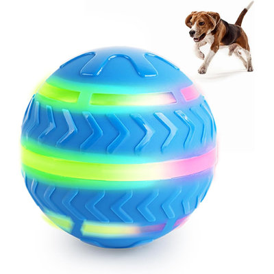 Interactive LED Dog Ball Motion Activated Enrichment Mental Stimulation Toys Dog Training