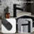 Modern Hollow Lever Handle Bathroom Faucet Single Hole Vessel Sink Faucet For Countertop Installation-118823334