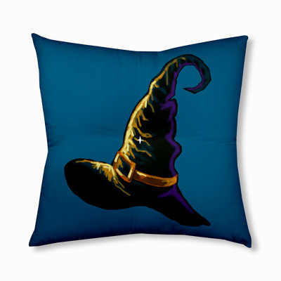 345_Witchcraft Coussin de sol touffeté Halloween Design