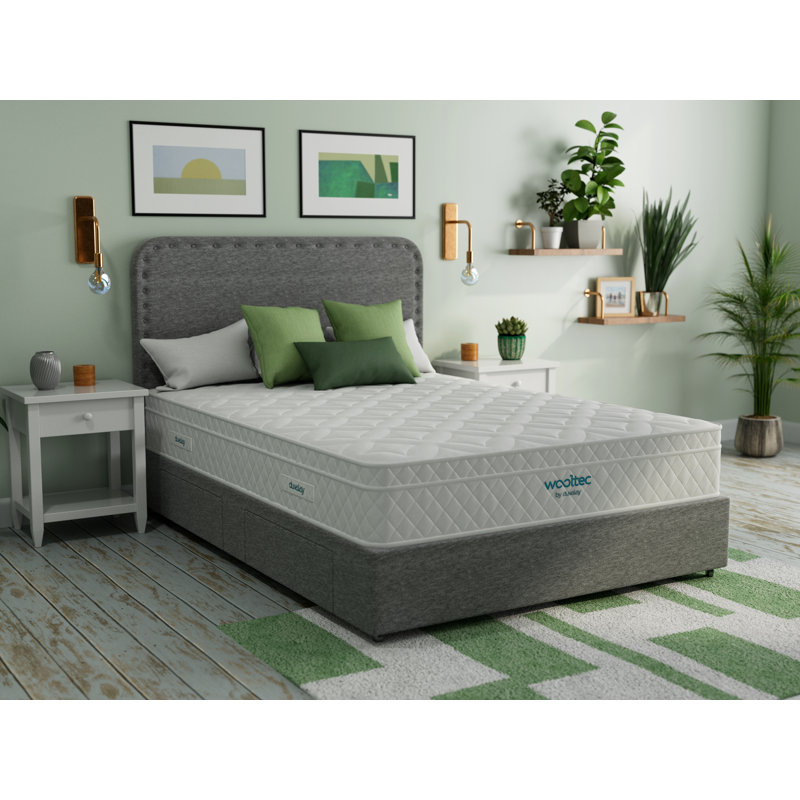 Lambswool 1500 Pocket Sprung Mattress, Double (4'6)