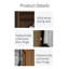 Armoire simple en noyer moderne-111788515