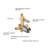 10 Inches Wall Mounted Shower With High Pressure Rain Shower Head And 5Function Handheld Shower Head-124944711