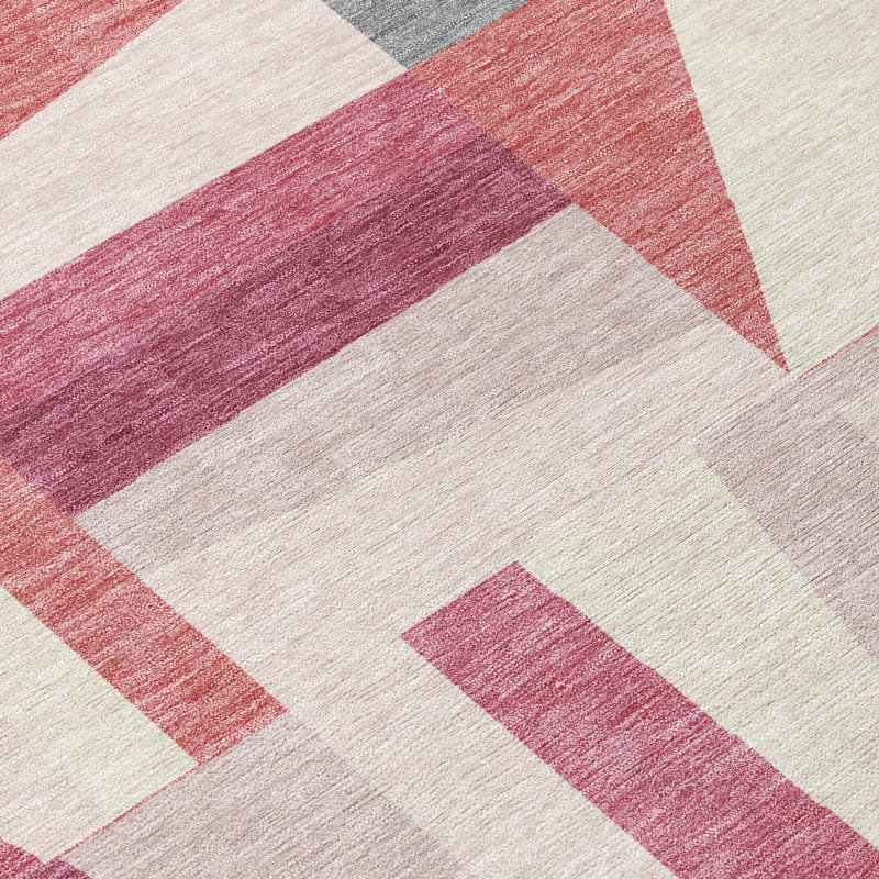 Machine Washable Indoor/Outdoor Chantille ACN2327 Geometric Rug, Rectangle 2'6" x 3'10"