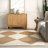 Pandora Diamond Checkered Jute Area Rug-1460251292
