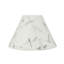7'' H x 10" W Petal Paper Empire Lamp Shade ( Uno ) in Off White