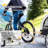 Folding Jogger Stroller with Detachable Carrier