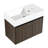 30 Inch Vanity Cabinet With Sink, Hinges, Material For Small Baths Vanity, Resin-1059710521-1059710522