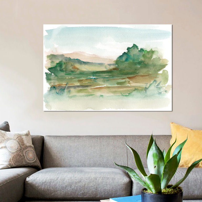 «Impressionist View V» par Ethan harper - impression sur toile tendue, H 8 po x l 12 po x P 0,75 po, Toile tendue