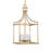Uttermost Montreal 4 Light Brass Lantern Pendant