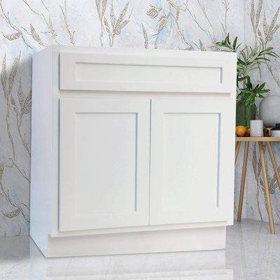 Hibbitts 24'' Single Bathroom Vanity Base Only