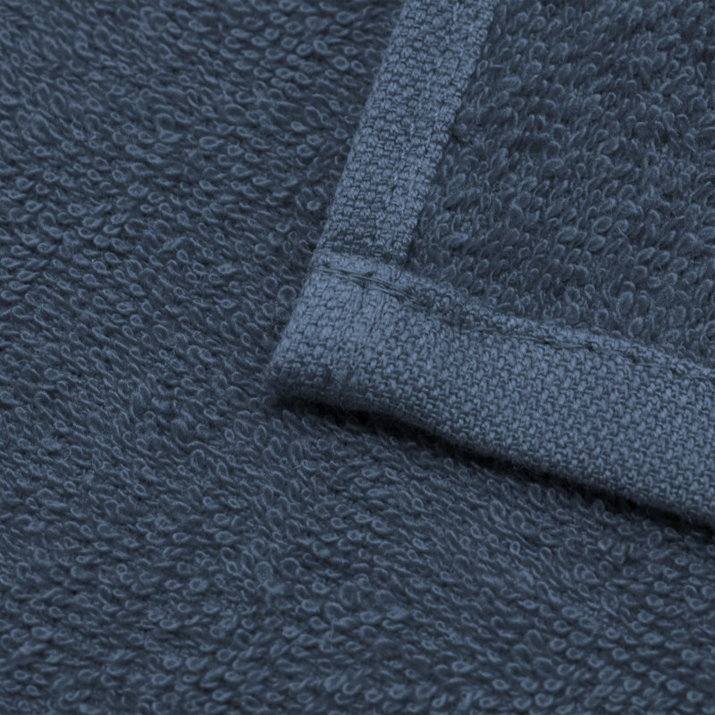 Midweight Bath Towel, Navy Blue