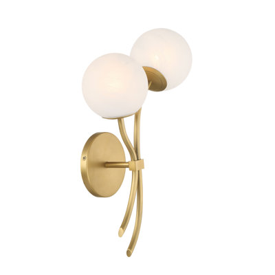2 LIGHT WALL SCONCE