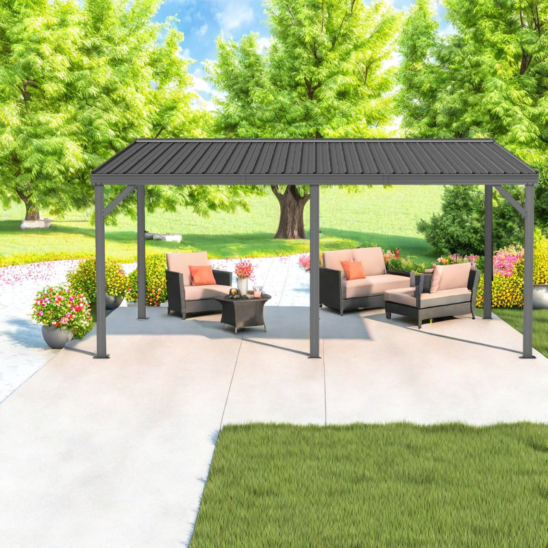 Pavillons et abris de jardin en acier durable (doit inclure le cadre), pavillon de jardin moderne