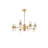 Granados 17 - Light Dimmable LED Sputnik Modern Linear Chandelier-962027612